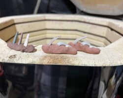 These items are used to tell temperature is the kiln.