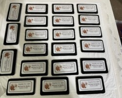 These were made as gifts for wedding guests.